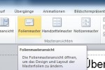 Folienmasteraufrufen