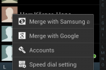 Change contact settings