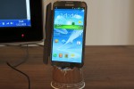 Free Samsung Galaxy Note 2 dockingstation - cardboard front