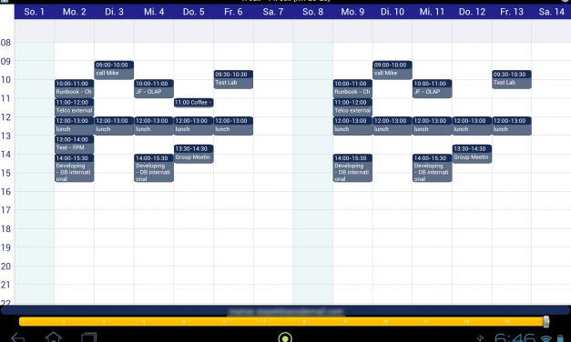 Acer Iconia A700 – Synchronisation mit Outlook