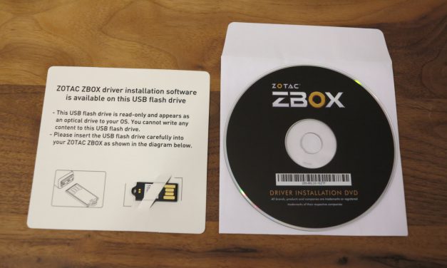 Zotac ZBOX CI540 NANO Barebone-PC – Softwareinstallation und Video Playback