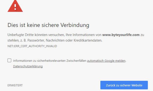 WordPress Blog von http auf https umstellen in vier Schritten